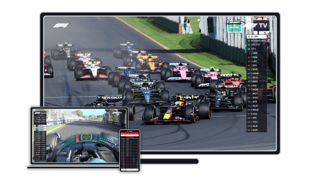 F1 tv online